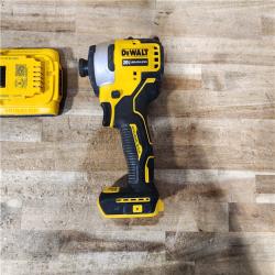 HOUSTON LOCATION - AS - IS DEWALT Atomic 20V Max Lithium-Ion Brushless Cordless Compact 1/4 in. Impact Driver Kit