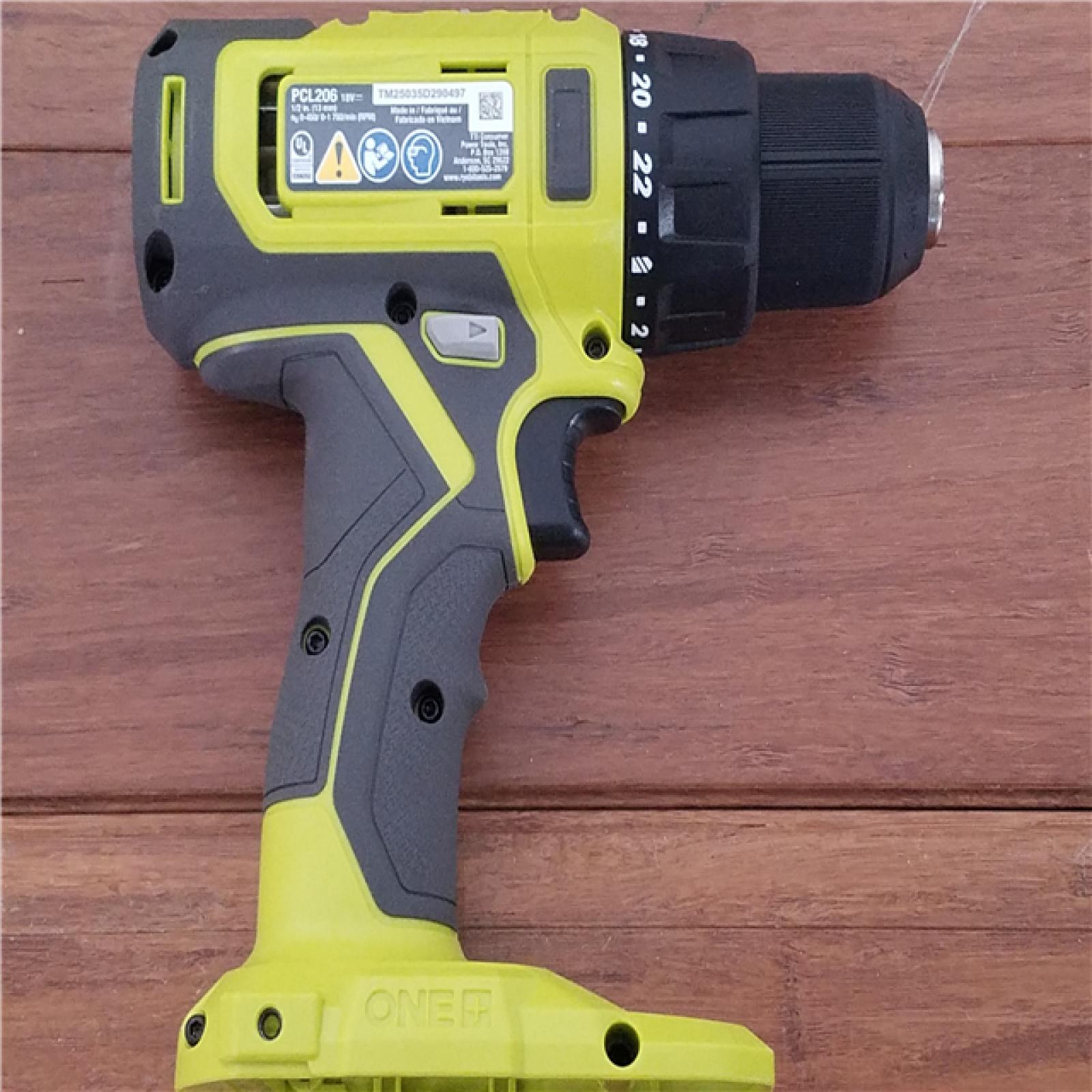 California NEW Ryobi One+ 18V 1/2 Drill/Driver Kit  includes (2) Batteries & Charger