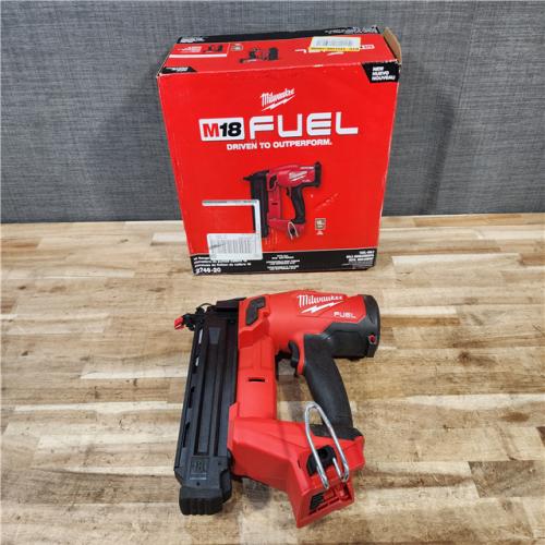 HOUSTON LOCATION - AS-IS Milwaukee FUEL 18-Volt Lithium-Ion Brushless Cordless Gen II 18-Gauge Brad Nailer (Tool-Only)