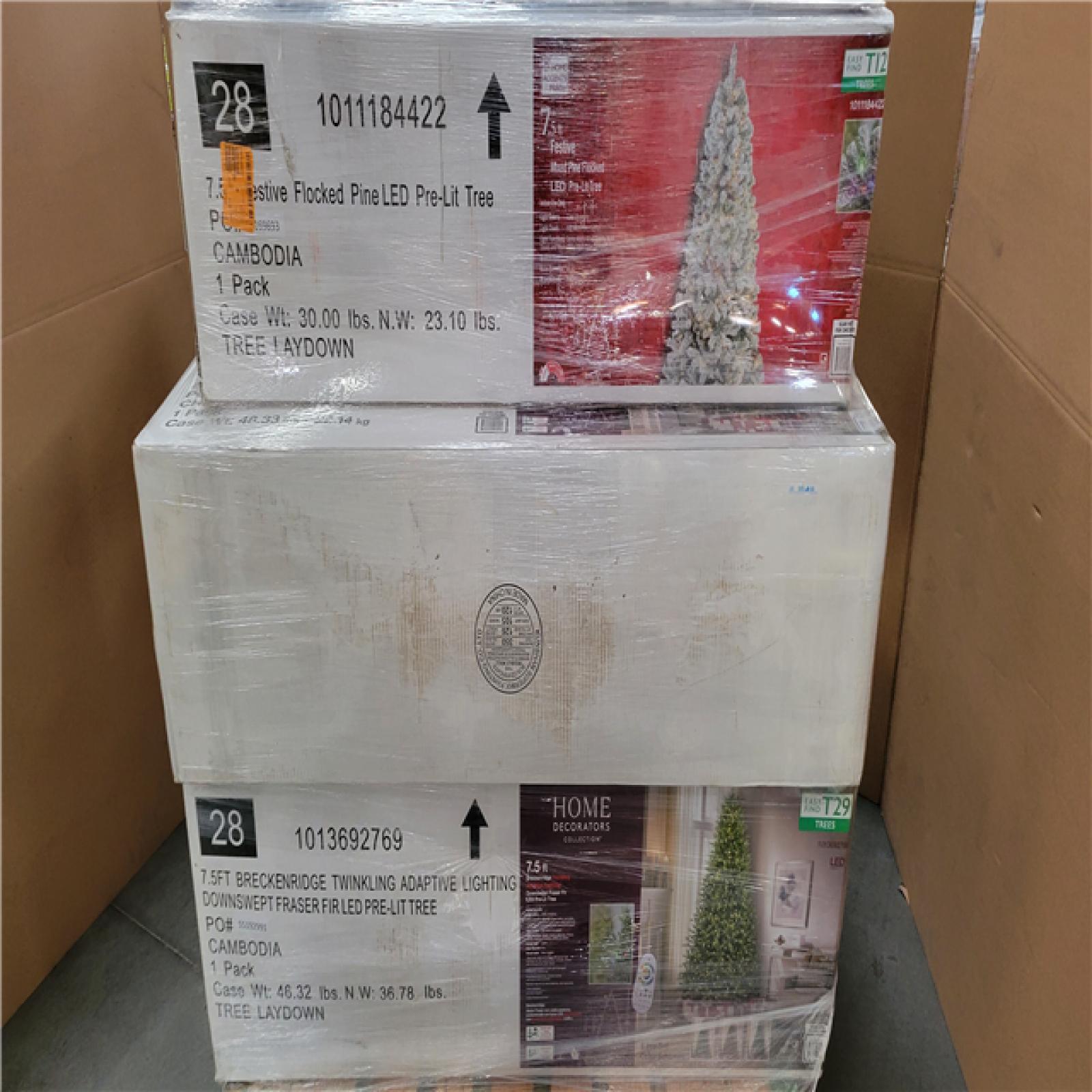 California AS-IS Holiday Pallet