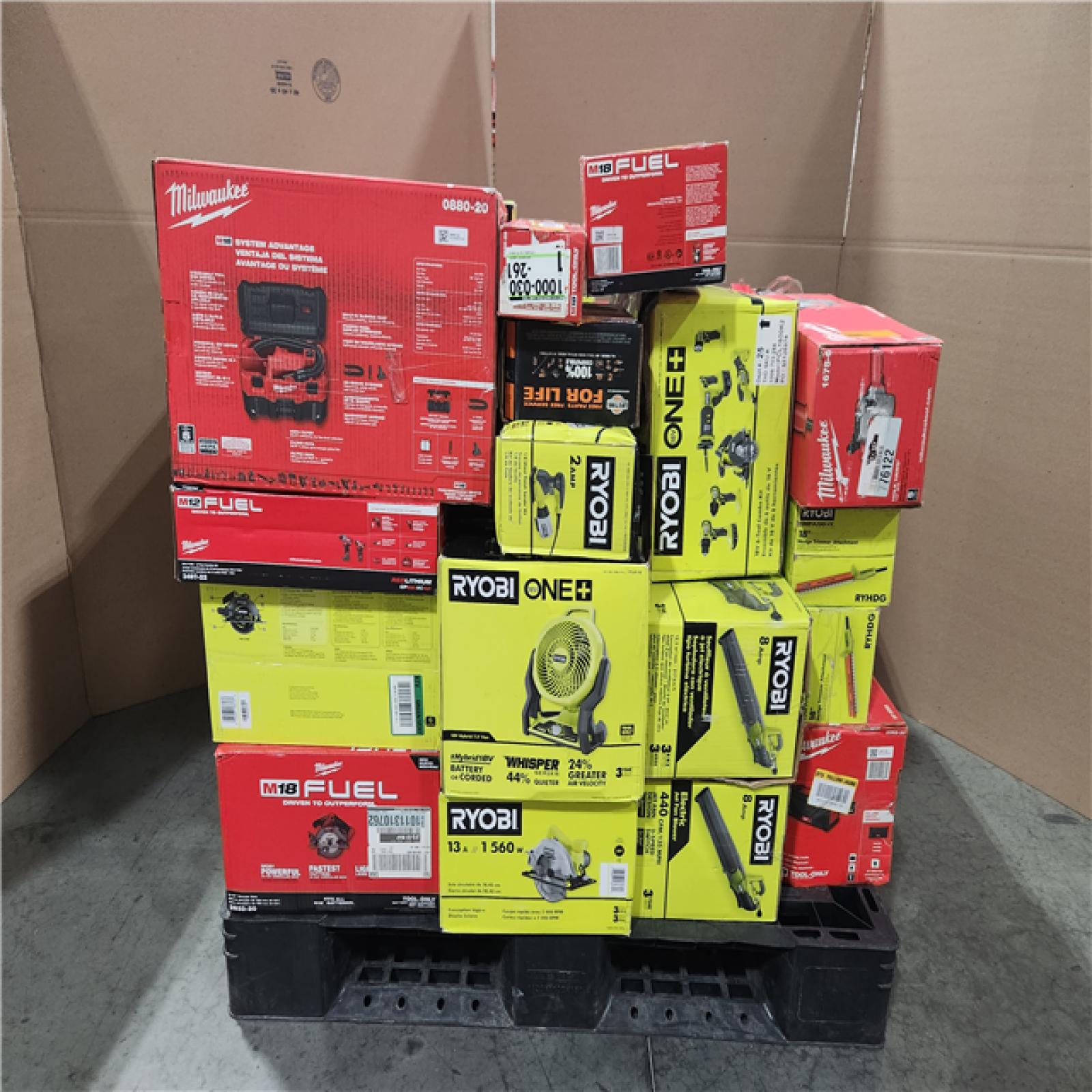 CALIFORNIA AS-IS TOOL PALLET