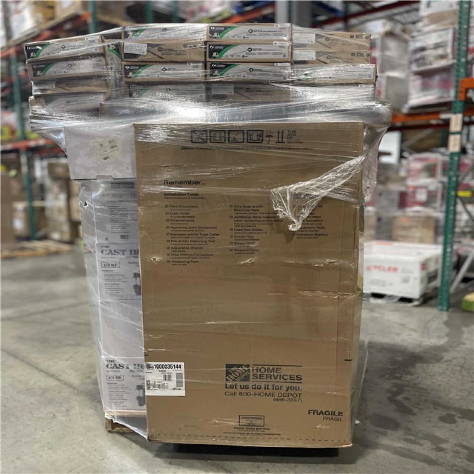 DALLAS LOCATION- AS-IS HOME IMPROVEMENT PALLET