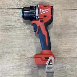 AS-IS Milwaukee 18V Lithium-Ion Brushless Cordless 1/2 in. Compact Drill/Driver with kit