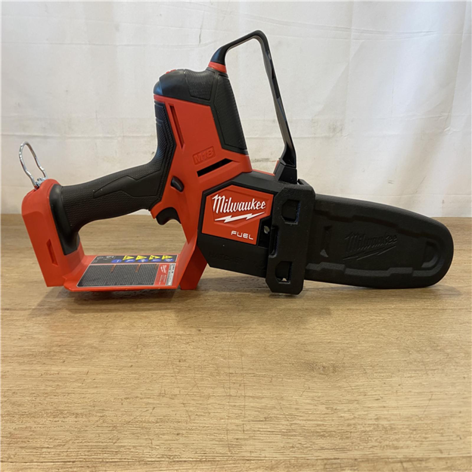 AS-IS Milwaukee FUEL 18V Lithium-Ion Brushless Cordless 8 in. HATCHET Pruning Saw (Tool-Only)