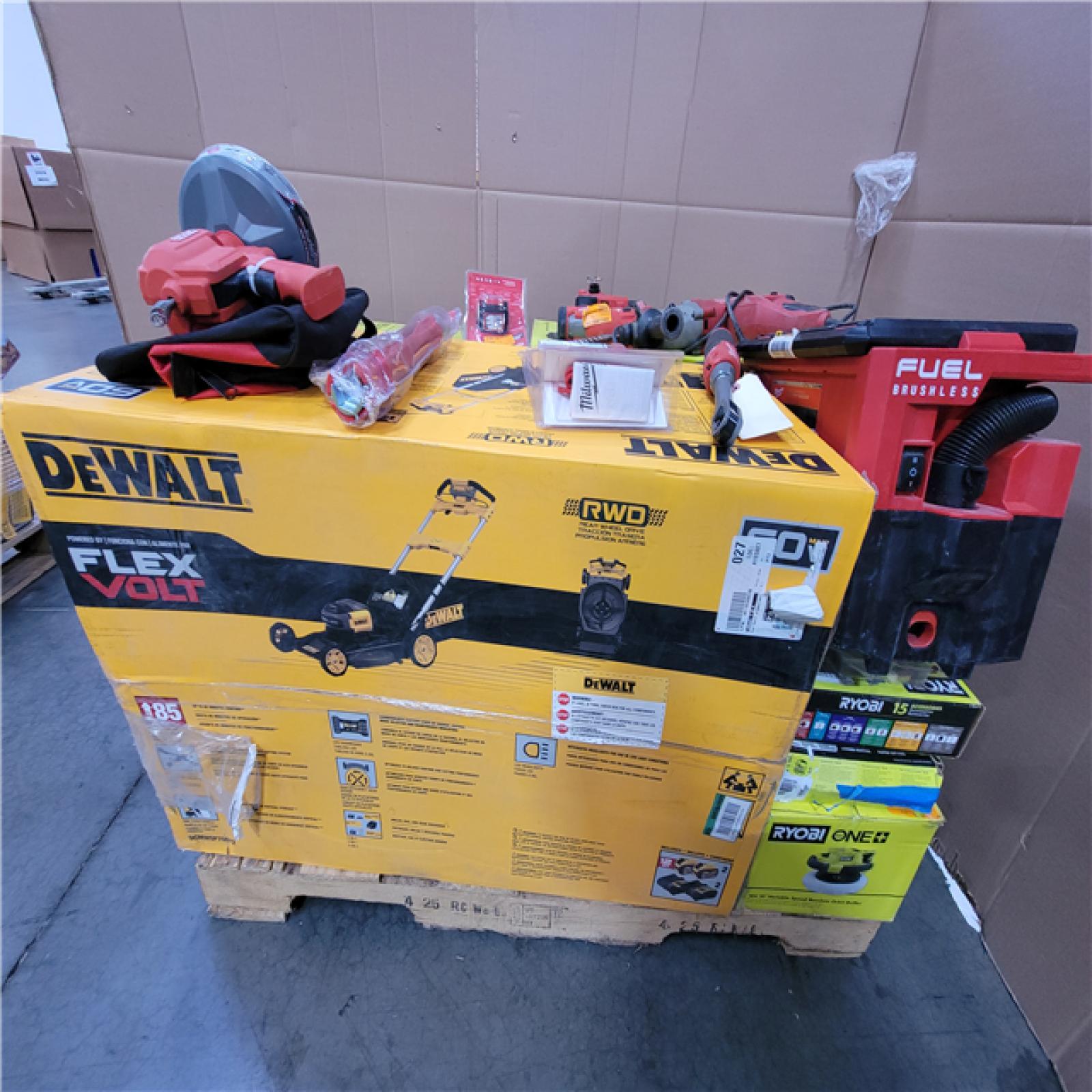 CALIFORNIA AS-IS TOOL PALLET