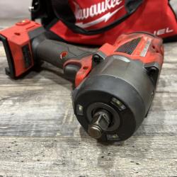 AS-IS Milwaukee FUEL 18V Lithium-Ion Brushless Cordless 1/2 in. Impact Wrench w/Friction Ring Kit