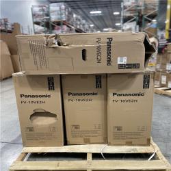 DALLAS LOCATION -Panasonic Intelli-Balance 100-Energy Recovery Ventilator (ERV), 30-100 CFM, Hardwired, Temperate Climate PALLET-(4 UNITS)