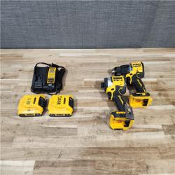 HOUSTON LOCATION - AS-IS DEWALT 2 TOOL COMBO KIT W/ (2) BATTERY & CHARGER