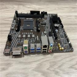 AS-IS MSI A520M-a PRO V1 Gaming Motherboard (AMD Ryzen 5000  AM4  DDR4  PCIe 3.0  SATA 6Gb/s  M.2  USB 3.2 Gen 1  DVI/HDMI  Micro-ATX)