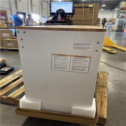 DALLAS LOCATION - Husky Tool Storage 46 in. W x 18 in. D 9-Drawer Gloss White Mobile Workbench Cabinet