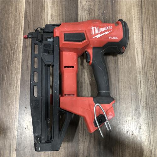 AS-IS Milwaukee FUEL 18-Volt Lithium-Ion Brushless Cordless Gen ll 16-Gauge Straight Finish Nailer (Tool Only)