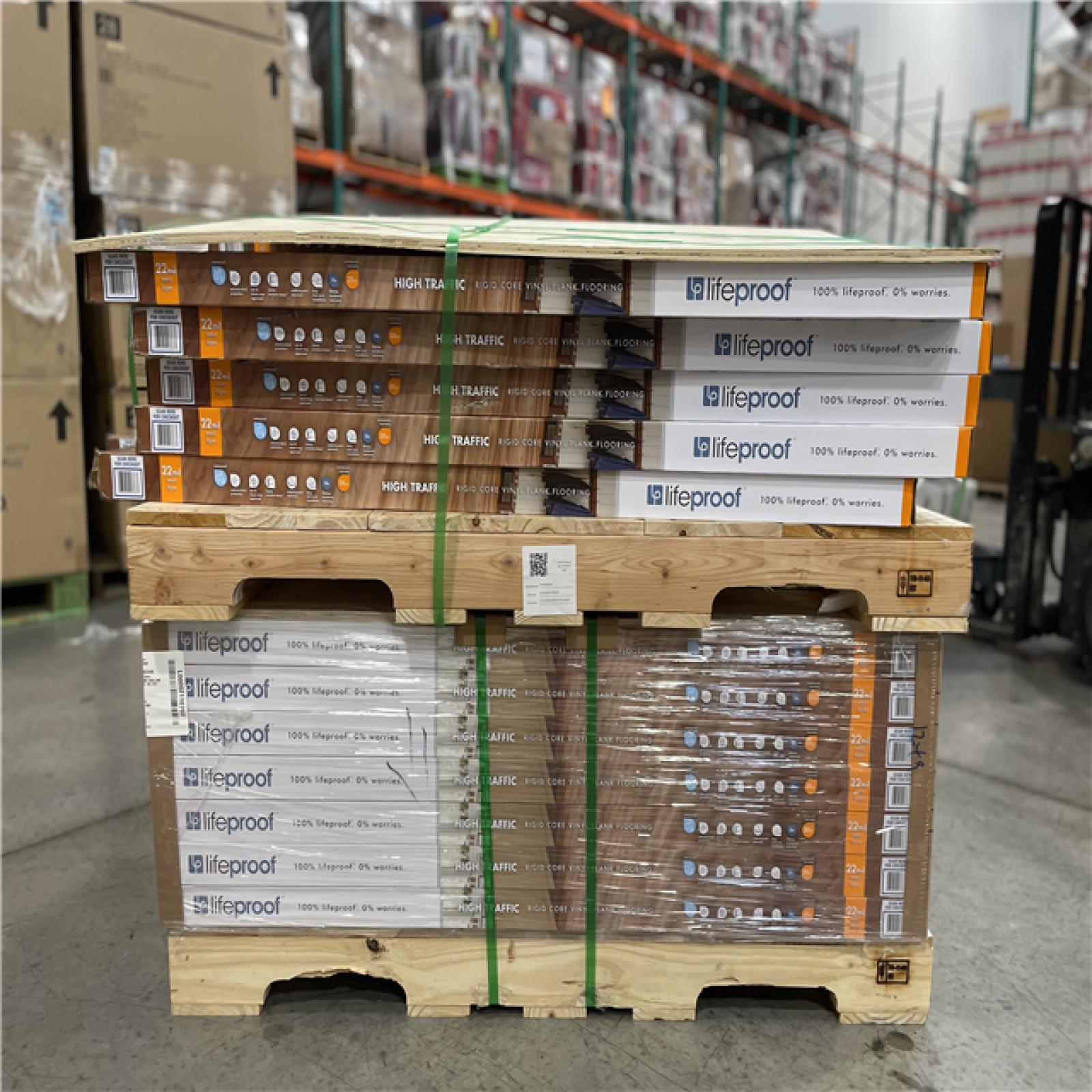 DALLAS LOCATION - Lifeproof Trail Oak 22 MIL x 8.7 in. W x 48 in. L Click Lock Waterproof Luxury Vinyl Plank Flooring (20.1 sqft/case) PALLET-(44 CASES)