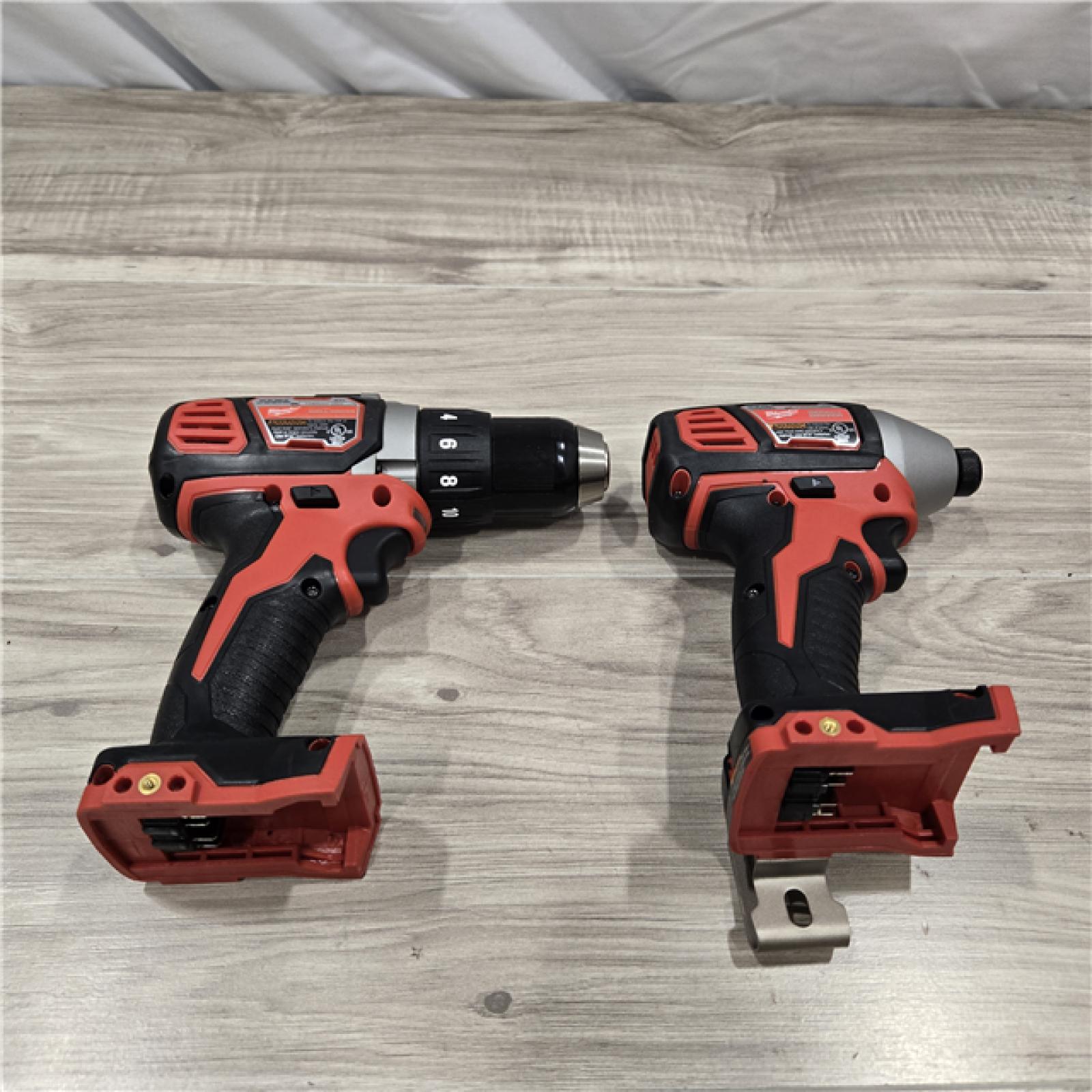 GOOD! - Milwaukee 18V Cordless Brushed 2-Tool Drill/Driver and Impact Driver Kit