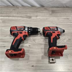 GOOD! - Milwaukee 18V Cordless Brushed 2-Tool Drill/Driver and Impact Driver Kit