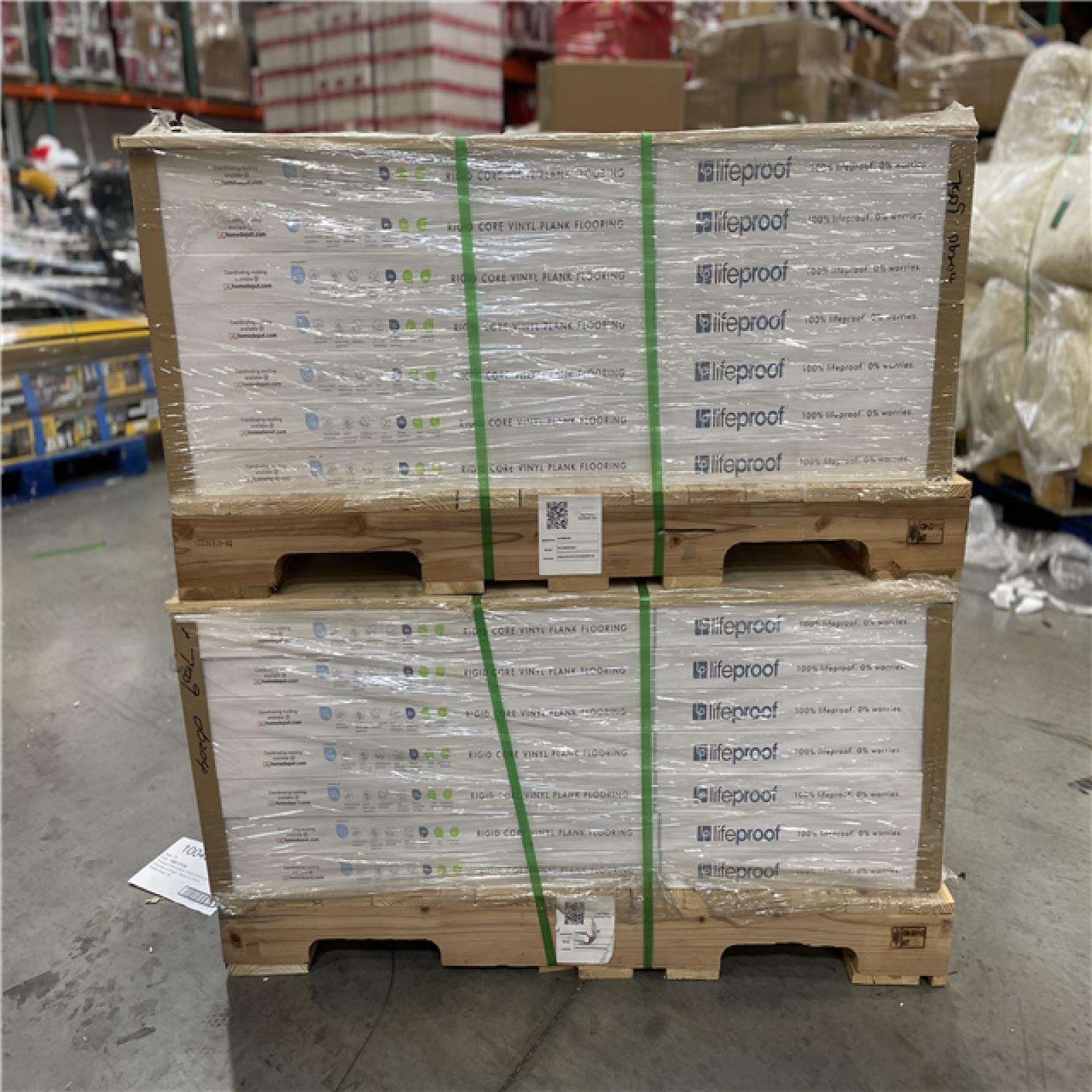 DALLAS LOCATION- AS-IS LIFEPROOF Dusk Cherry 6 MIL x 8.7 in. W x 48 in. L WATERPROOF FLOORING (56 CASES)