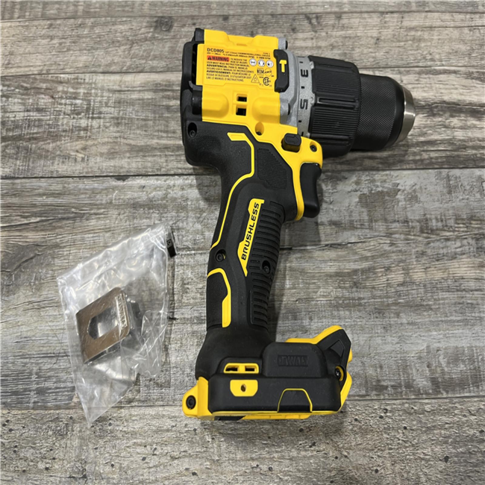 AS-IS DEWALT 20V Compact Cordless 1/2 in. Hammer Drill (Tool-Only)