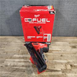 HOUSTON LOCATION - AS-IS Milwaukee 2839-20 M18 FUEL 15 Ga. 18 Volt Brushless Angled Finish Nailer (TOOL ONLY)