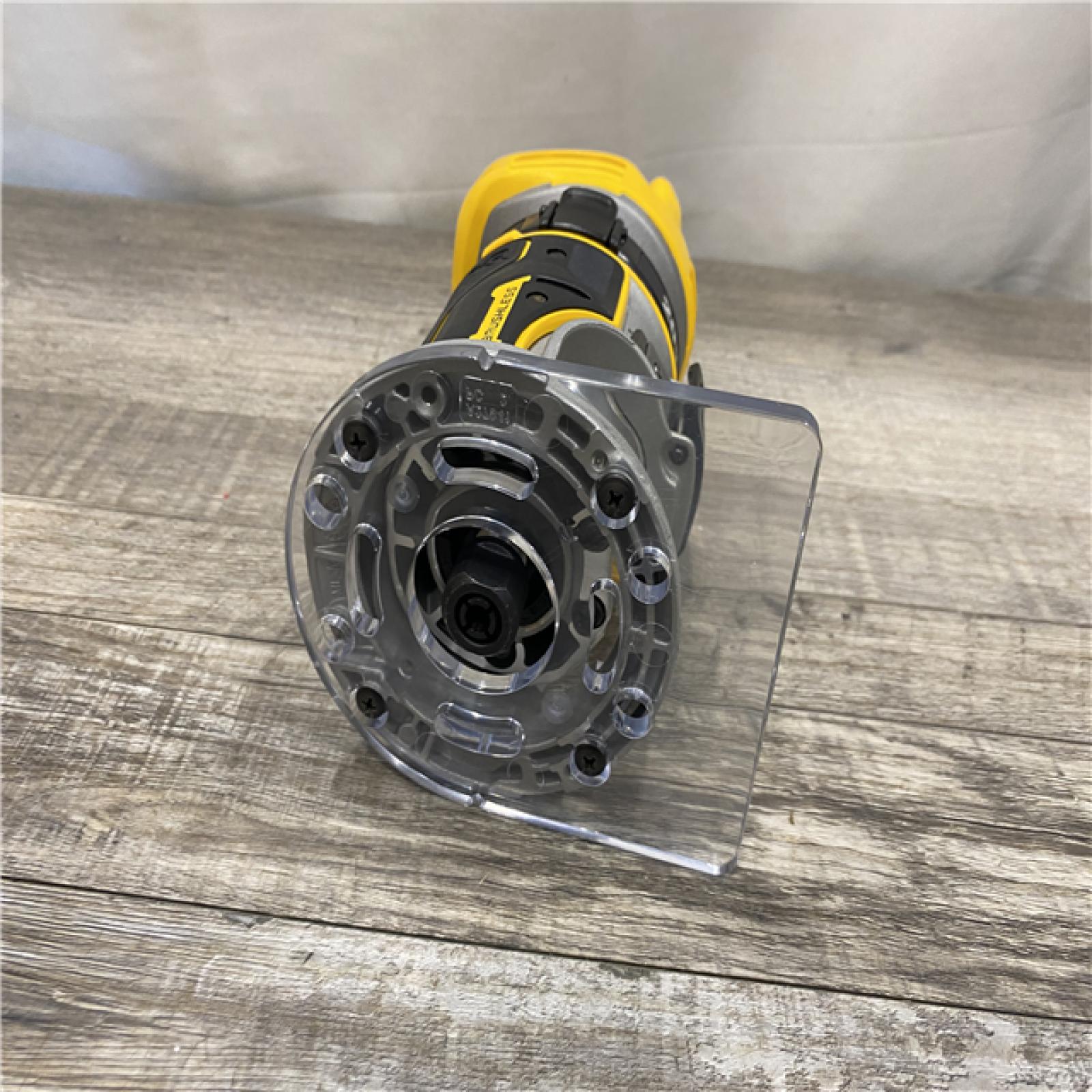 AS-IS DEWALT 20V MAX XR Cordless Brushless Fixed Base Compact Router (Tool Only)