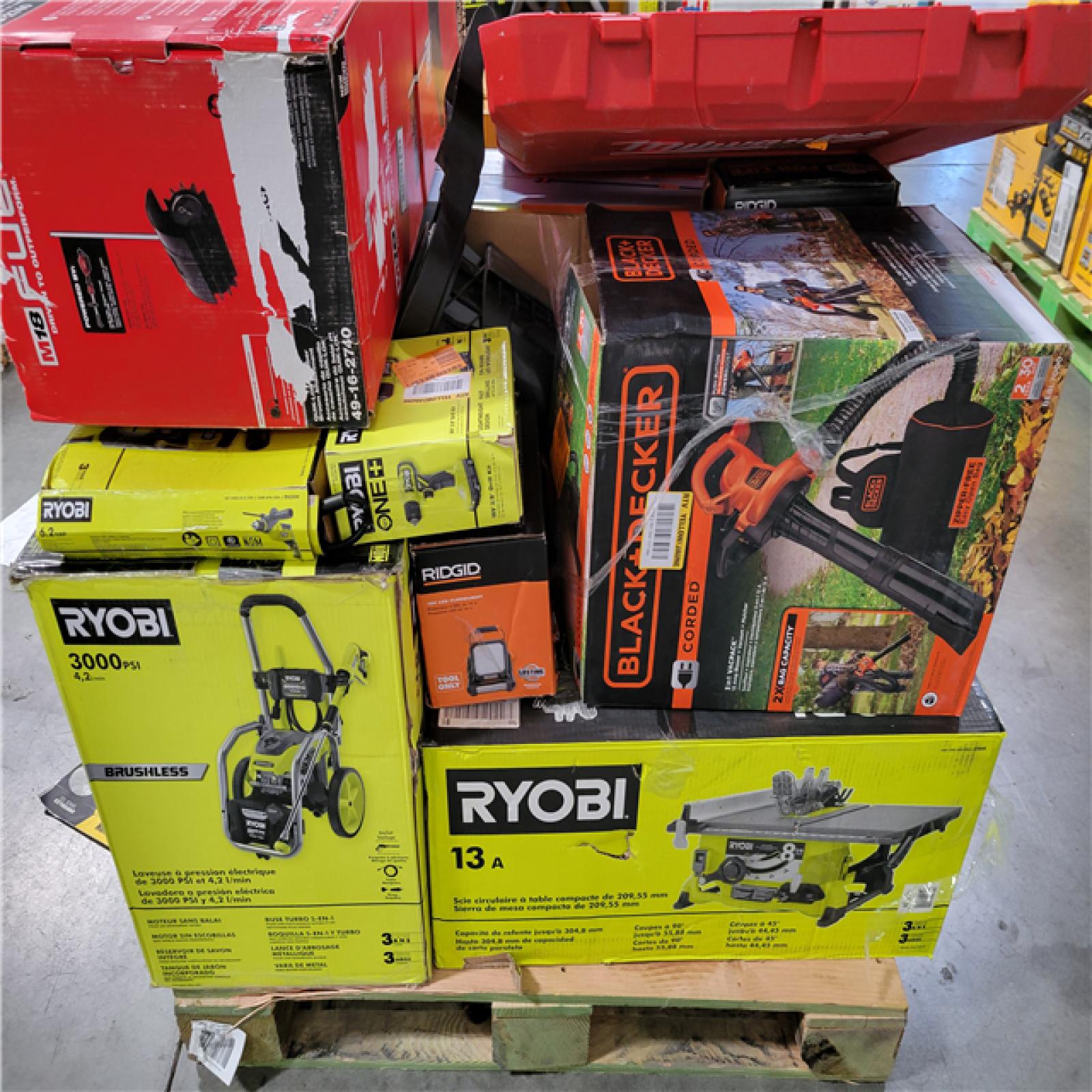 CALIFORNIA AS-IS TOOL PALLET