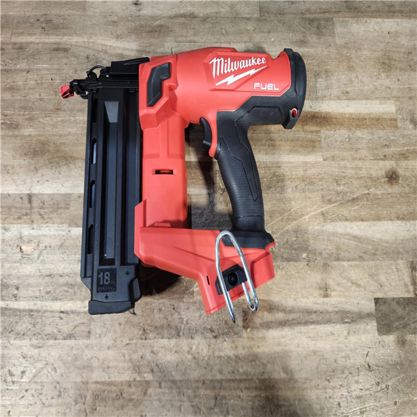 HOUSTON LOCATION - AS-IS Milwaukee FUEL 18-Volt Lithium-Ion Brushless Cordless Gen II 18-Gauge Brad Nailer (Tool-Only)
