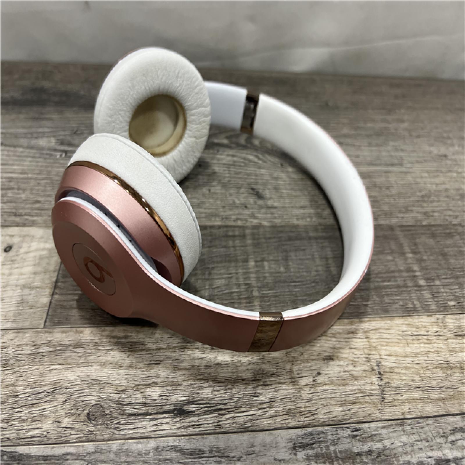 AS-IS Beats Solo3 Wireless On-Ear Headphones - Rose Gold