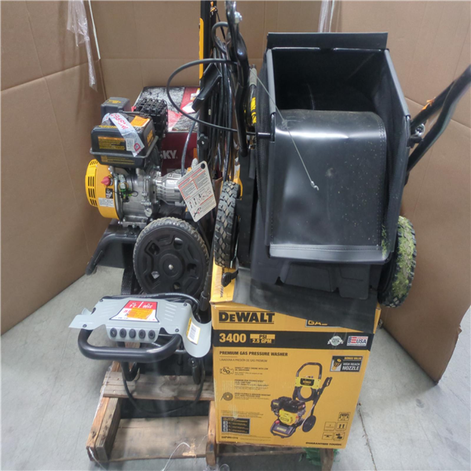 CALIFORNIA AS-IS OUTDOOR POWER EQUIPMENT