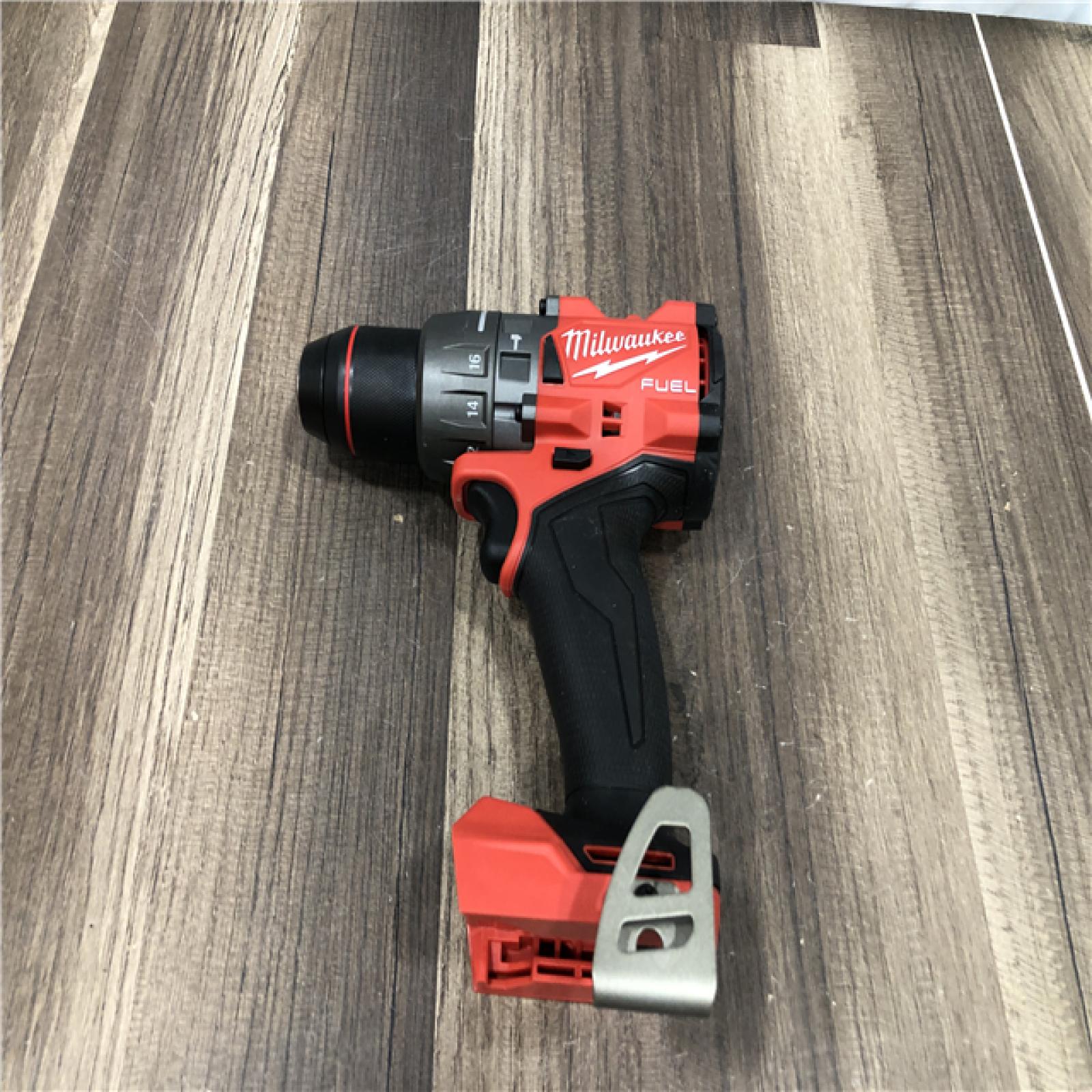 AS-IS Milwaukee FUEL 18V Lithium-Ion Brushless Cordless 1/2 in. Hammer Drill/Driver (Tool-Only)