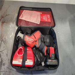AS-IS- Milwaukee M12 FUEL 12V Lithium-Ion Brushless Cordless HACKZALL Reciprocating Saw Kit