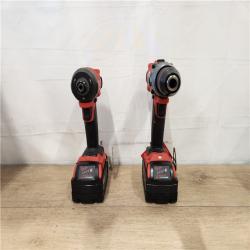 AS-IS- Milwaukee FUEL 18V Lithium-Ion Brushless Cordless Hammer Drill and Impact Driver Combo Kit