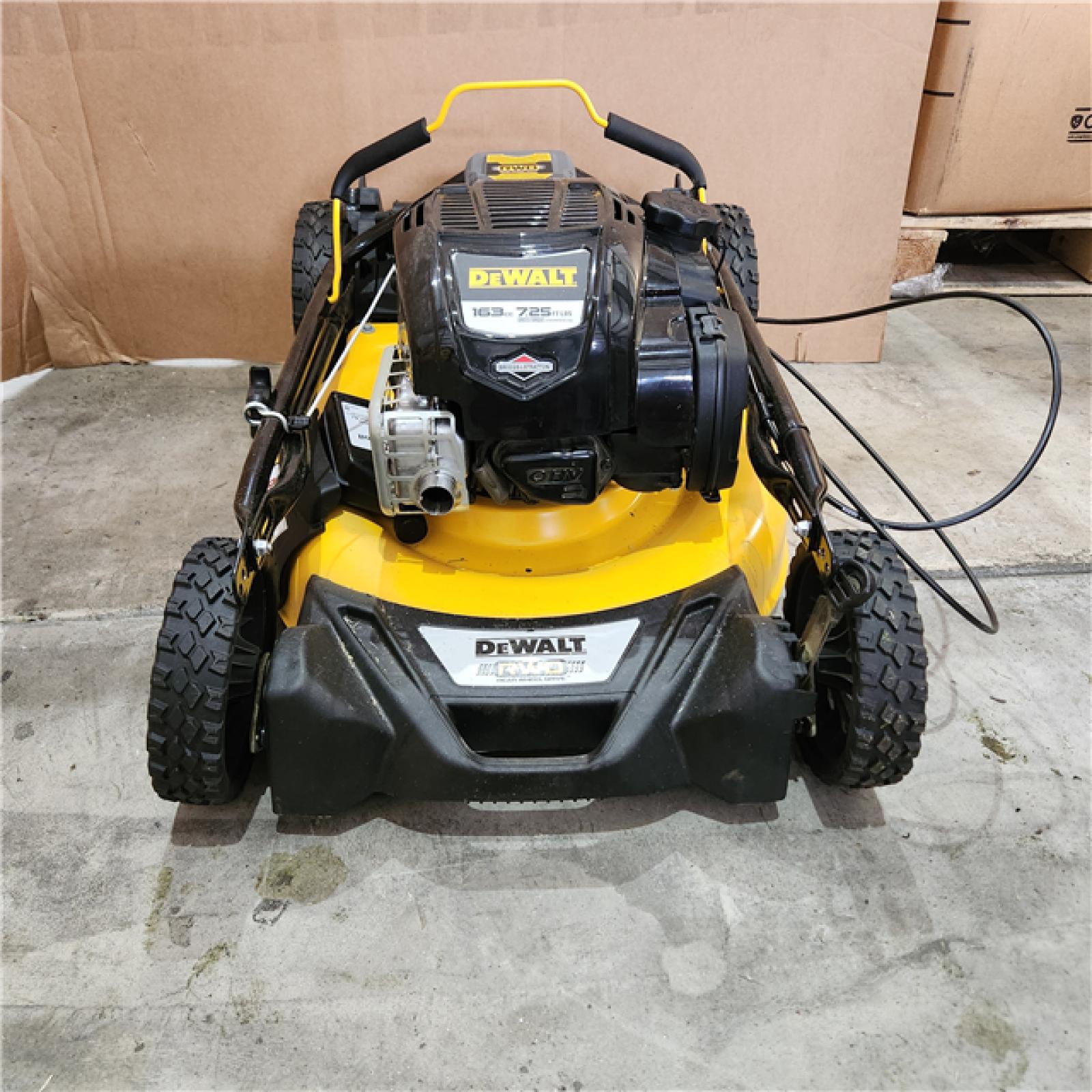 Houston Location - As-Is Dewalt DCMW290H1R 40V MAX 3-in-1 Cordless Lawn Mower Kit - Appears In Good Condition