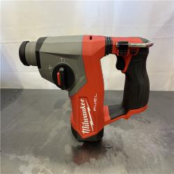 AS-IS - Milwaukee M12 FUEL 12V Lithium-Ion Brushless Cordless 5/8 in. SDS-Plus Rotary Hammer Drill