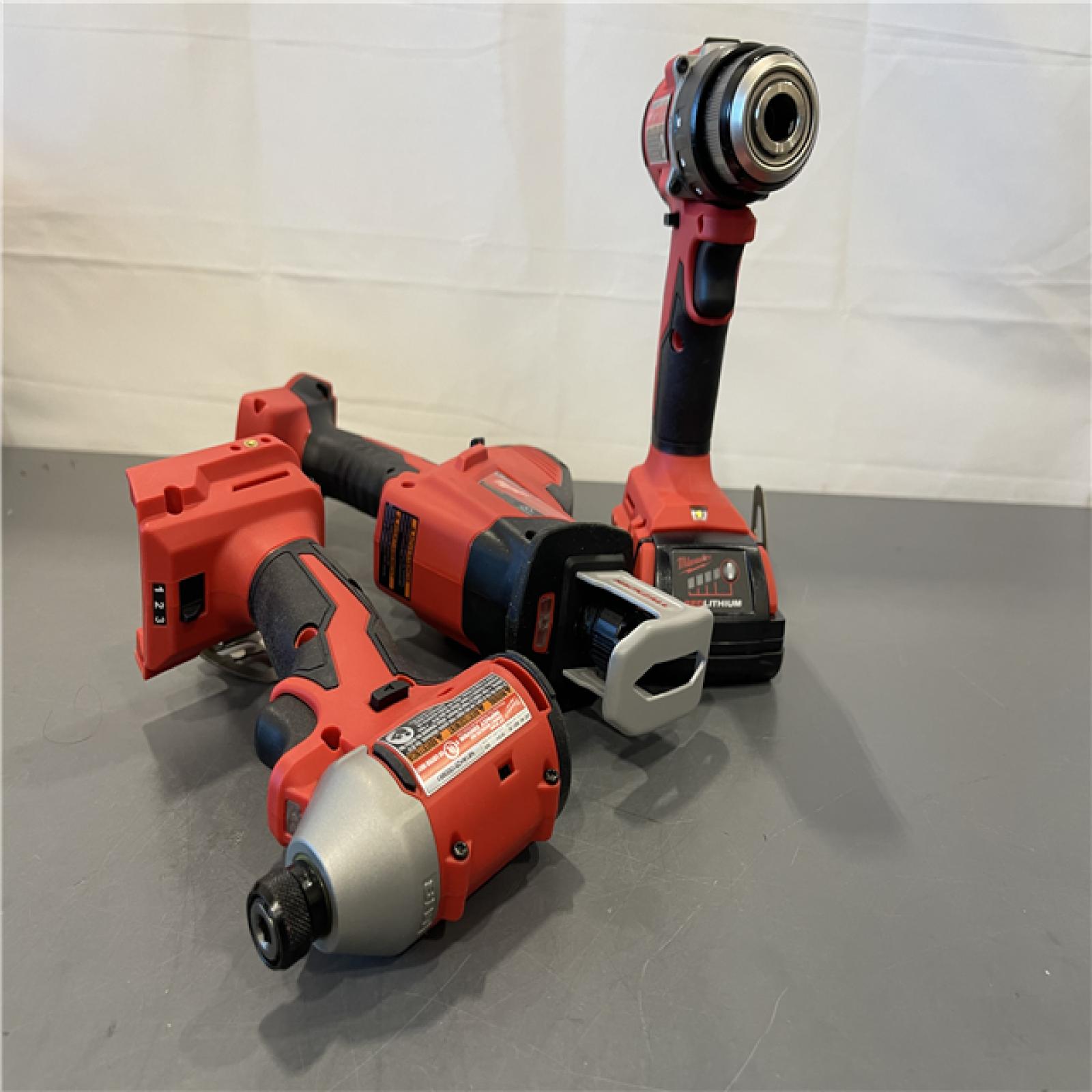 AS-IS - Milwaukee M18 4 Tool Combo Kit