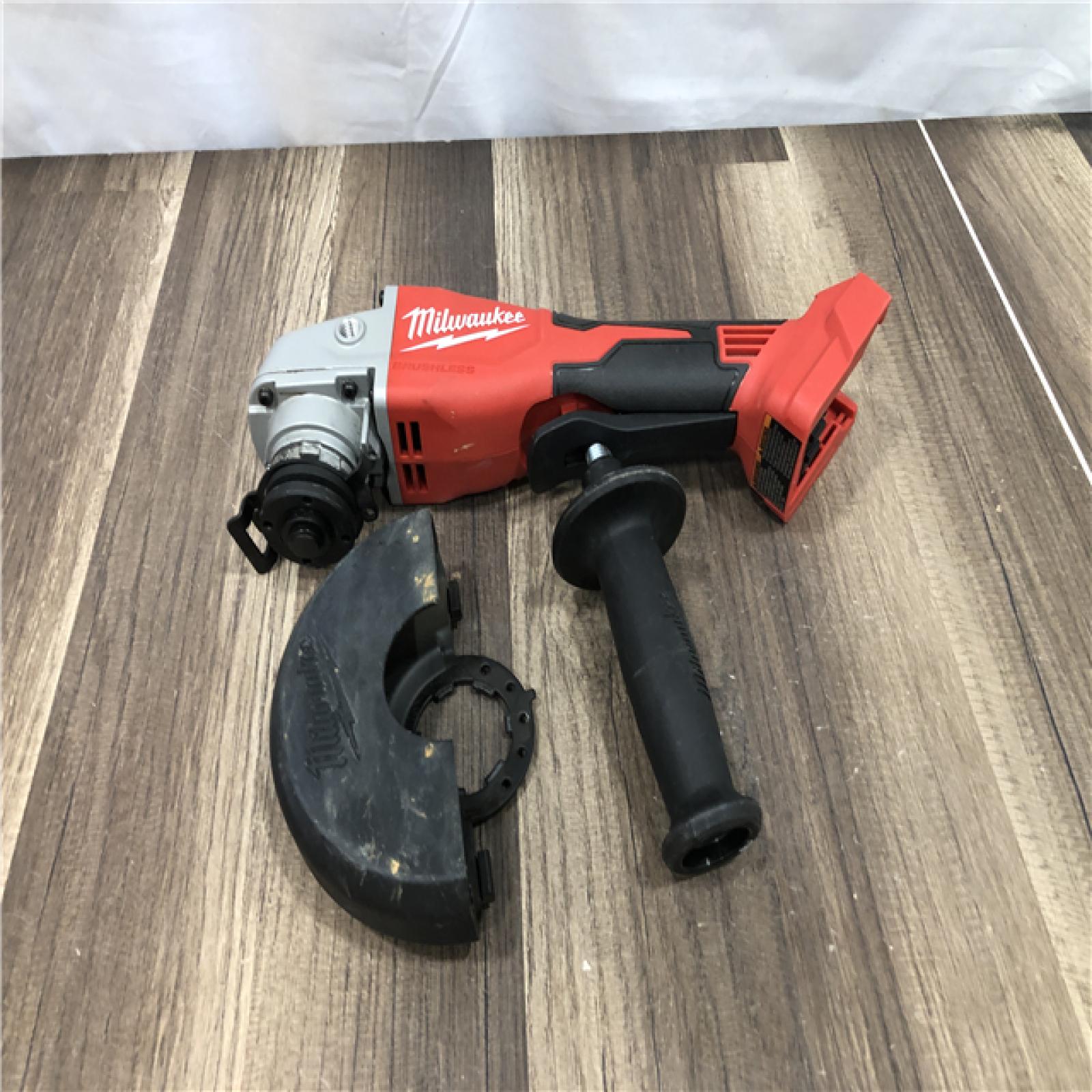 AS-IS Milwaukee 18V Lithium-Ion Brushless Cordless 4-1/2 in./5 in. Grinder w/Paddle Switch (Tool-Only)