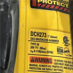 AS-IS DEWALT 20V MAX XR Cordless Brushless 1 in. SDS Plus L-Shape Rotary Hammer (Tool Only)