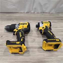 AS-IS DEWALT 20V MAX XR Hammer Drill/ Impact Driver Kit