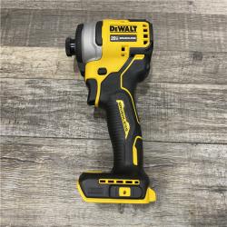 AS-IS DEWALT Atomic 20V Max Lithium-Ion Brushless Cordless Compact 1/4 in. Impact Driver Kit