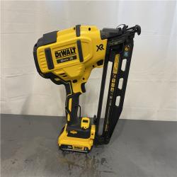 AS-IS - DeWalt 20V MAX XR 16-Gauge Electric Cordless Angled Finishing Nailer Kit