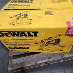 Like New- DEWALT 12-in Dual Bevel Sliding Compound Miter Saw