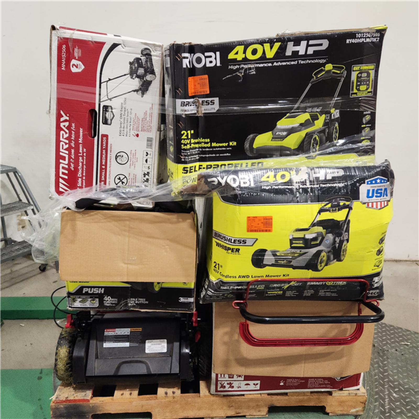 Dallas Location - As-Is Lawn Mower Pallet