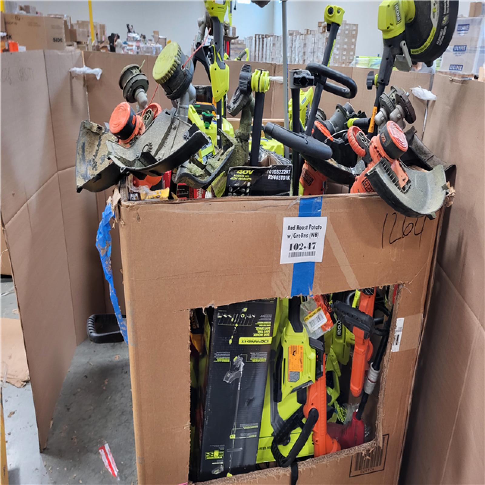 CALIFORNIA AS-IS TOOL PALLET