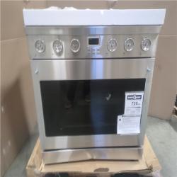 CALIFORNIA AS-IS STELLARI 36 IN. 5-BURNER ELEMENTS 6.3 CU FT. FREESTANDING ELECTRIC RANGE