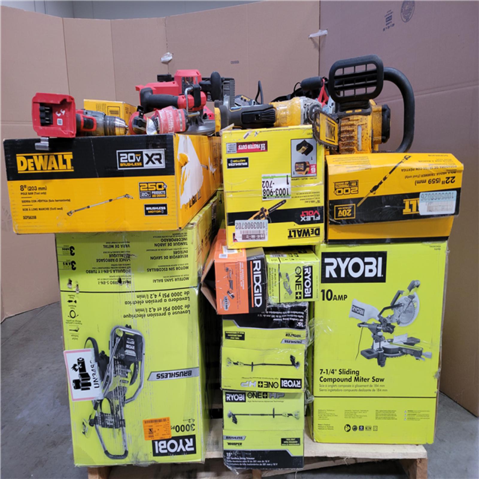 CALIFORNIA AS-IS TOOL PALLET