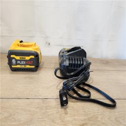 AS-IS- FLEXVOLT 20V/60V MAX Lithium-Ion 6.0Ah Battery Pack with 6 Amp Output Charger
