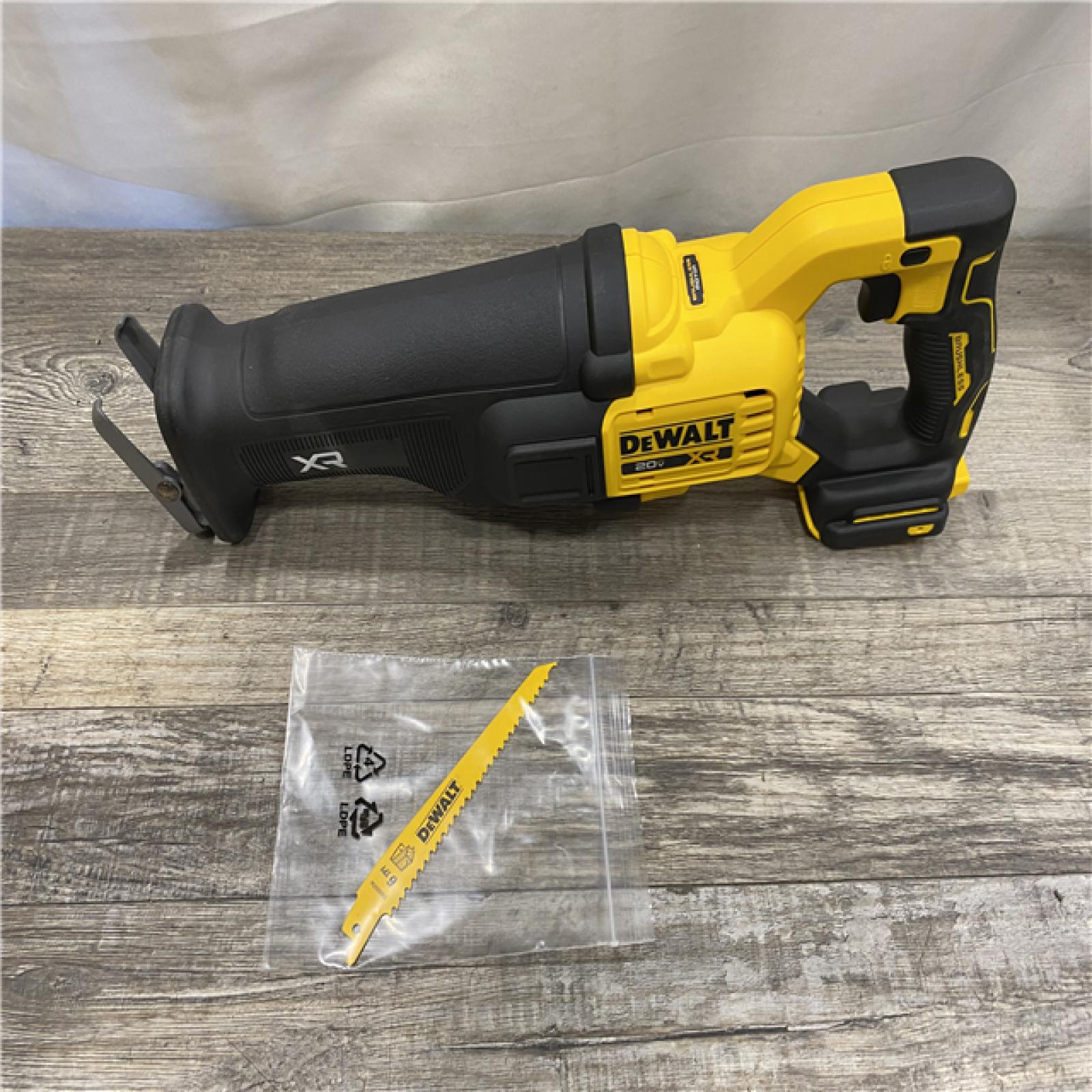AS-IS DEWALT 20-Volt XR Cordless Reciprocating Saw (Tool Only)