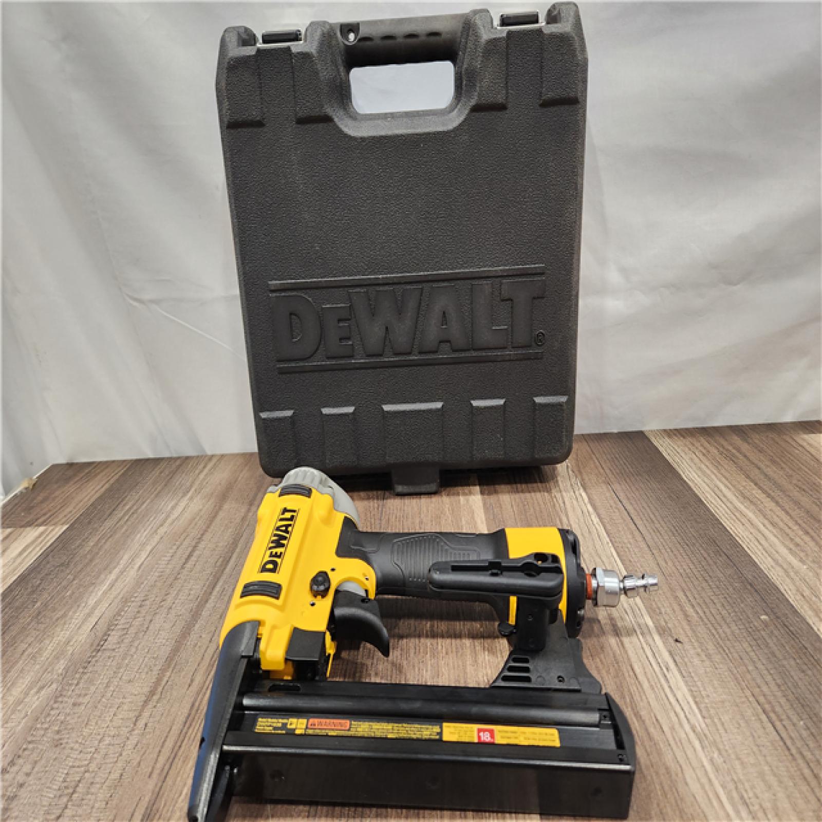 LIKE NEW! - Pneumatic 18-Gauge 1/4 in. Crown Corded Stapler