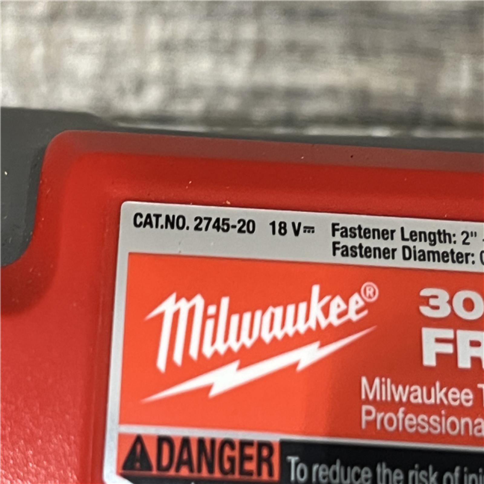 AS-IS Milwaukee FUEL 3-1/2 in. 18-Volt 30-Degree Lithium-Ion Brushless Cordless Framing Nailer (Tool-Only)