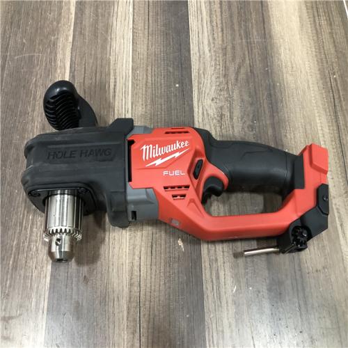 AS-IS Milwaukee FUEL GEN II 18V Lithium-Ion Brushless Cordless 1/2 in. Hole Hawg Right Angle Drill (Tool-Only)