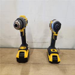 AS-IS- DeWalt 2-Tool Combo Kit W/ (2) BATTERY & CHARGER