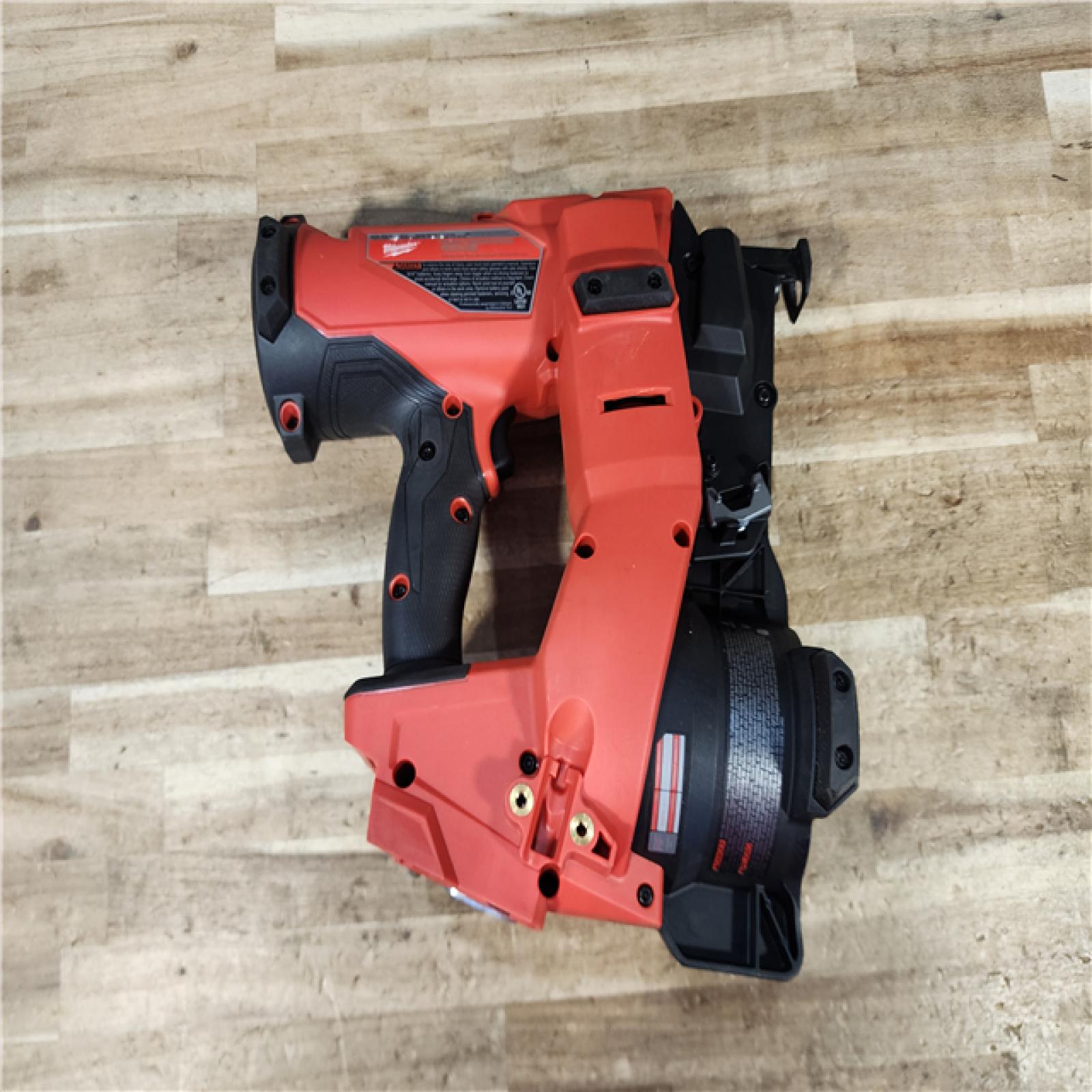 HOUSTON LOCATION - AS - IS Milwaukee FUEL 18-Volt Lithium-Ion Brushless Cordless Coil Roofing Nailer (Tool Only)