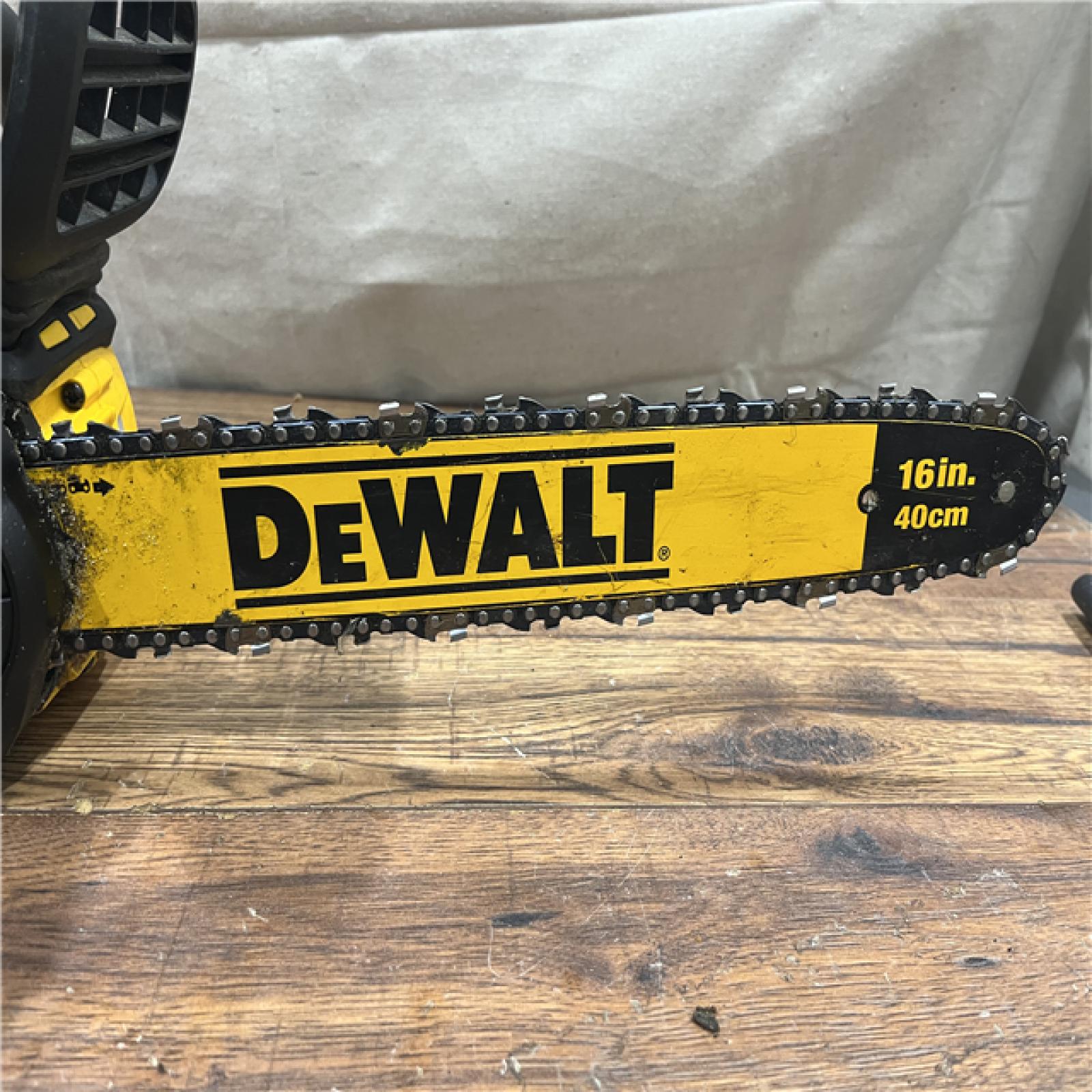 AS-IS DEWALT DCCS670B 16in Chainsaw 60V MAX - Tool Only